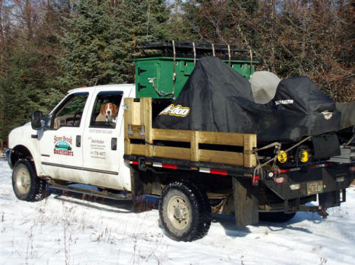 Truck for Bobcat Hunts